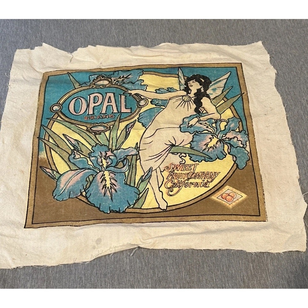 Swatch Of Material With Vintage‎ Image